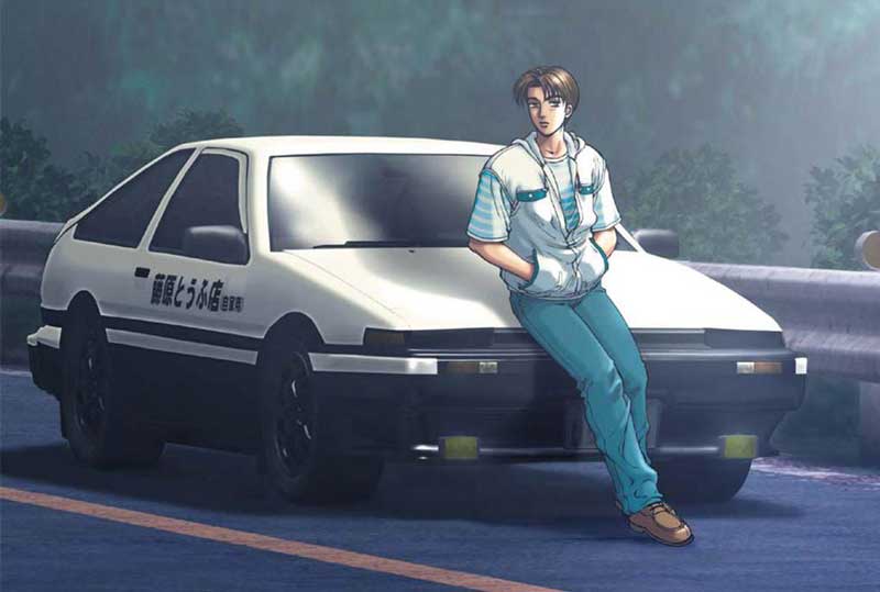 dibujos.com - anime Initial D