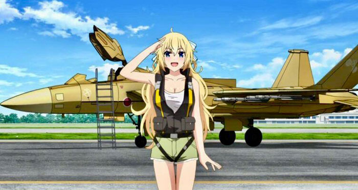dibujos.com - anime Girly Air Force