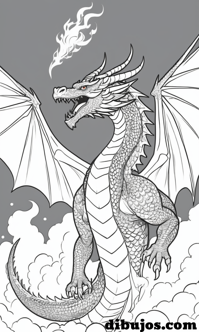 Dibujo de un Dragón