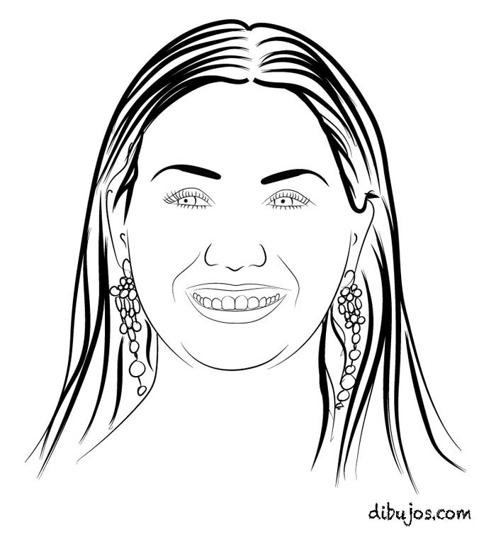 Dibujo de Ana Gabriel