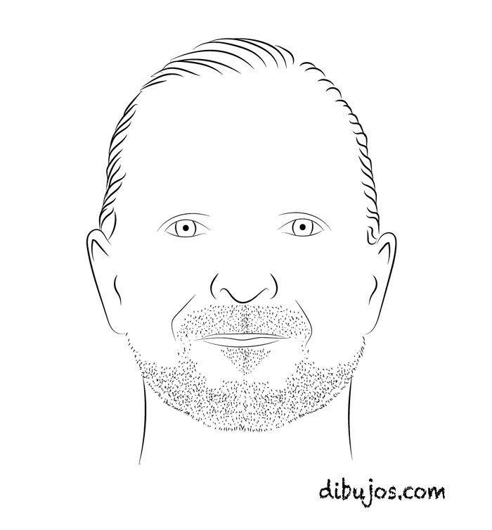 Dibujo de Miguel Bose