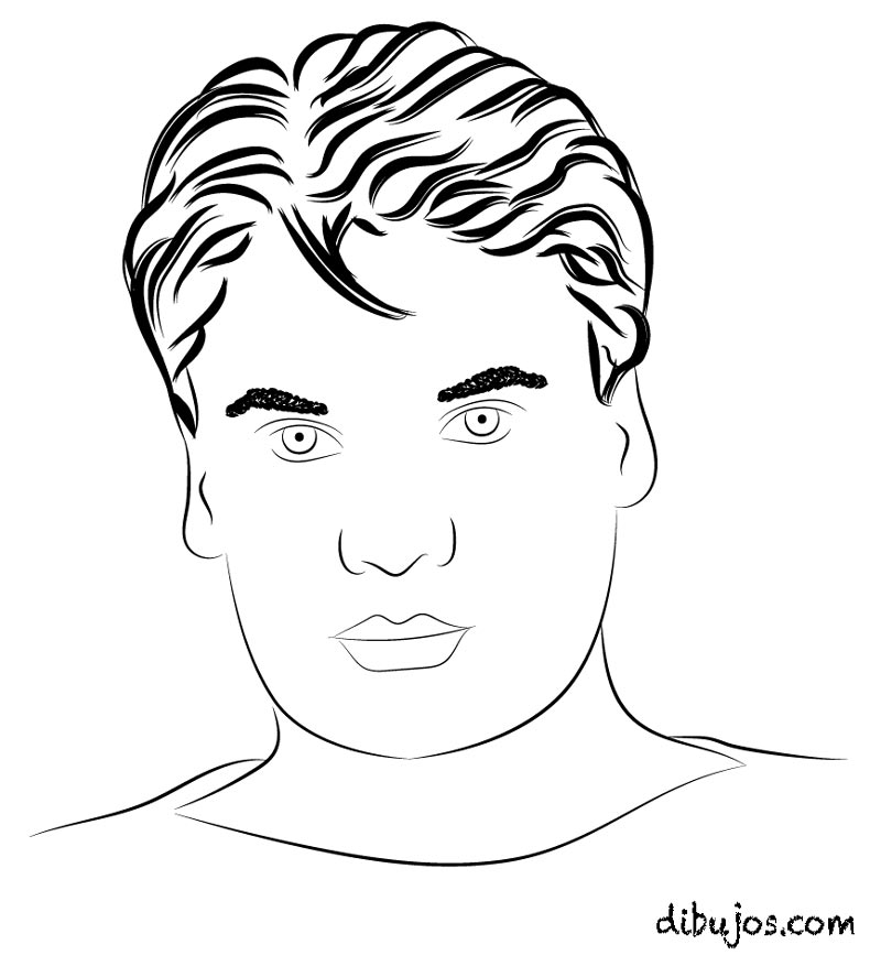 Dibujo de Juan Gabriel