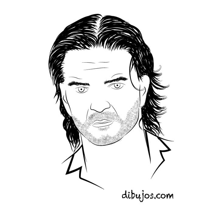 dibujo de Ricardo Arjona